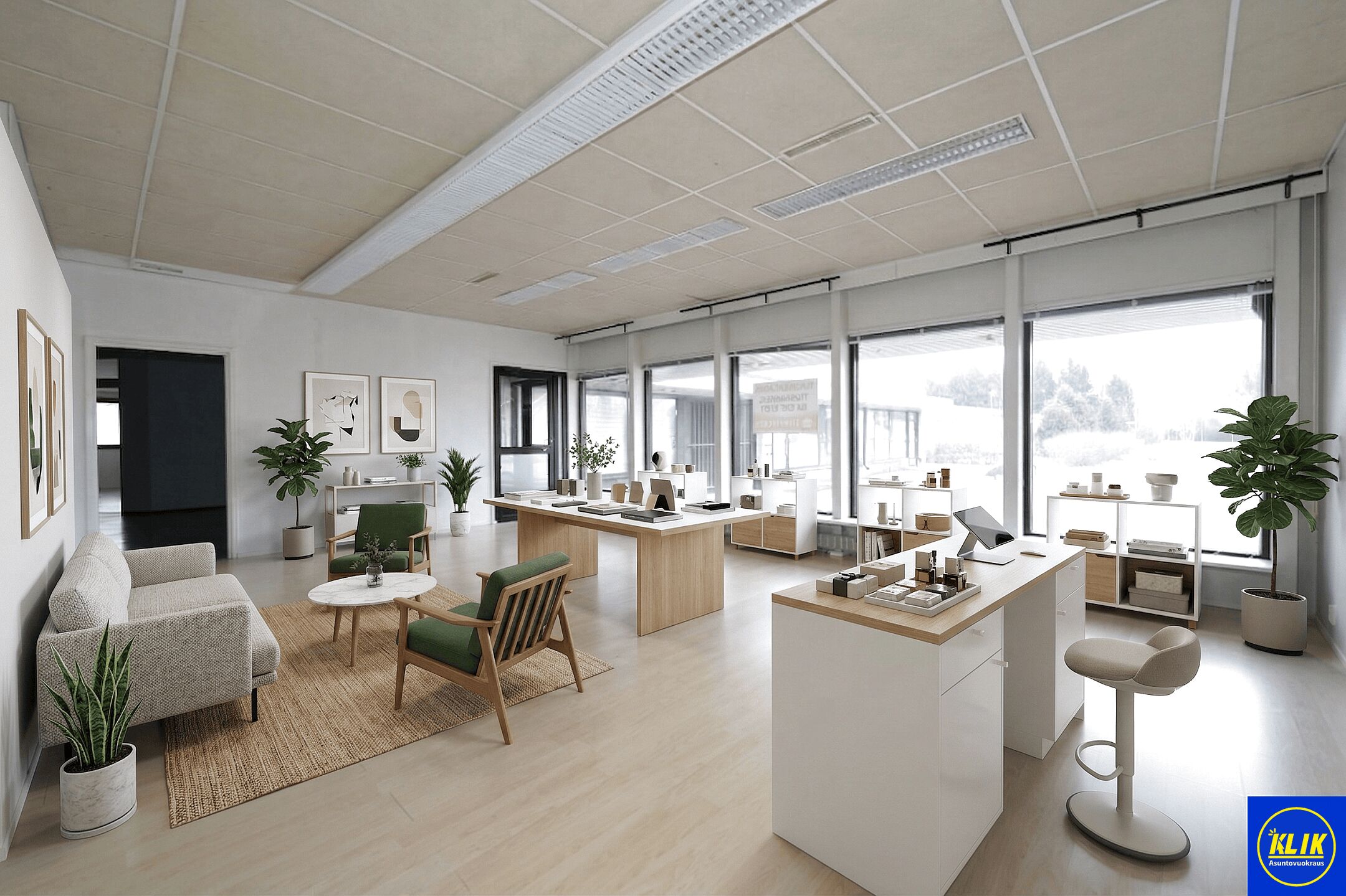 Kuva toimitilasta
